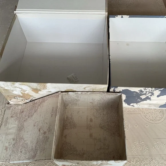 3 Storage Boxes World Design Nesting Storage & Organization